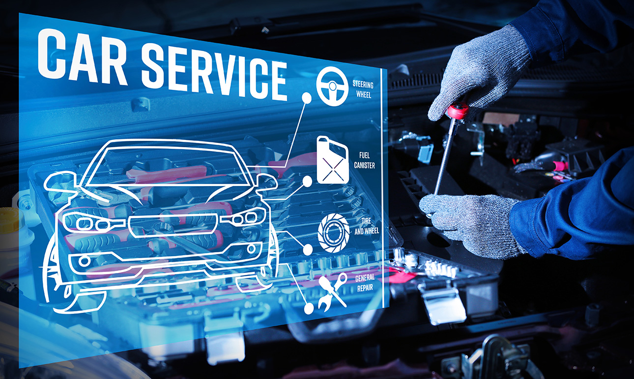 Evolution of the automotive industry toward digital